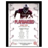 2007 SAGE Hit - Playmakers Sidney Rice #P4 Blue (RC)