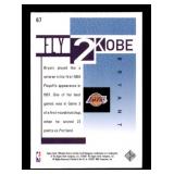 2000-01 Upper Deck Kobe Bryant Card NBA Legend Hall of Famer