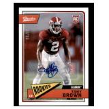 2018 Panini Classics Tony Brown #277 Rookie Autograph Serial #