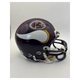 Cris Carter Autographed Minnesota Vikings Mini Helmet, Comes With Autograph Certification