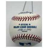 Justin Morneau Autographed Baseball, Authentic Major League Baseball