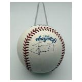Justin Morneau Autographed Baseball, Authentic Major League Baseball