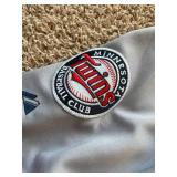 Joe Mauer Authentic Minnesota Twins Jersey, 50th Anniversary of the Team Patch, Great Quality Jersey