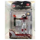 Larry Fitzgerald Sealed NFL Series 20 Football Player Figurine, Rare Sealed Collectible Figure