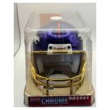 Denver Broncos 24-Karat Gold Plated Football Mini Helmet in Original Packaging