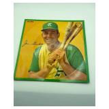 Baseball Record Album Card Collectibles, 33 1/3 RPM Records Featuring Legendary Frank Robinson