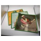 Baseball Record Album Card Collectibles, 33 1/3 RPM Records Featuring Legendary Frank Robinson
