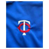 Minnesota Twins Medium Blue Colored Polo Shirt, Adult Male XL Size