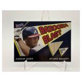 2006 Topps Bazooka - Blast Bats Andruw Jones #BBL-AJ (MEM) Game Used Bat Card