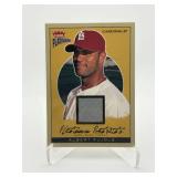 2005 Fleer Platinum Albert Pujols Game Used Bat Card