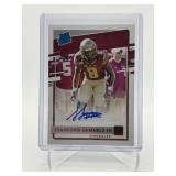 2020 Donruss Stanford Samuels III Rookie Card Autograph
