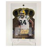 2011 Panini DJ Williams Rookie Card Autograph Green Bay Packers
