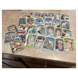 1972 Topps Baseball Card Lot, Poor Condition, Lots of Creases, Great for Filling Set