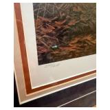 Terry Redlin “Morning Solitude” Signed Limited Edition Lithograph Camper Canoe Sunrise - 2547/12107 w/ COA