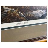 Terry Redlin “Campfire Tales” Conservation Edition Framed & Signed Print w/ COA #1812/6000