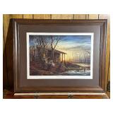 Terry Redlin “Morning Retreat” Ducks Unlimited Artist Proof Framed & Signed Print AP 232/240