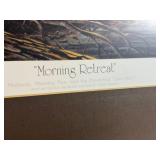 Terry Redlin “Morning Retreat” Ducks Unlimited Artist Proof Framed & Signed Print AP 232/240