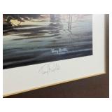 Terry Redlin “Morning Retreat” Ducks Unlimited Artist Proof Framed & Signed Print AP 232/240