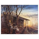Terry Redlin “Morning Retreat” Ducks Unlimited Artist Proof Framed & Signed Print AP 232/240