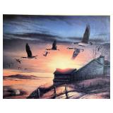 Terry Redlin “Clear View” Signed & Numbered Ducks Unlimited Print #476/1500 w/ COA