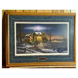 Terry Redlin “And Crown Thy Good with Brotherhood” Signed & Numbered Limited Edition Print - Framed with COA