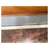 Framed Terry Redlin Print - “O Beautiful for Spacious Skies” (1990)