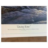 Terry Redlin “Racing Home” Signed & Numbered Limited Edition Print - Framed with COA