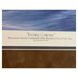 Terry Redlin “Evening Company” Signed & Numbered Limited Edition Print - Minnesota Ducks Unlimited 1985 Banquet Print of the Year - Framed