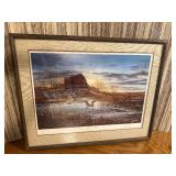 Terry Redlin “Morning Chores” Signed & Numbered Limited Edition Print - Framed