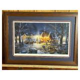Terry Redlin “Sweet Memories” Signed & Numbered Limited Edition Print - Framed with COA