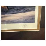 Terry Redlin "Homeward Bound" Signed Open Edition Framed Art Print - Christmas 1988
