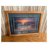 Framed & Matted Terry Redlin "Best Friends" Limited Edition 1989 Print - 31" x 23"