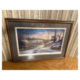 Terry Redlin "Coming Home" Signed Limited Edition Framed Print 859/2400