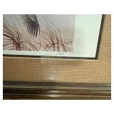 Terry Redlin "The Landing" Framed & Matted Ring-Necked Pheasant Wildlife Print, Signed, 1982