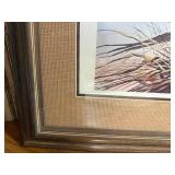 Terry Redlin "The Landing" Framed & Matted Ring-Necked Pheasant Wildlife Print, Signed, 1982