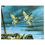 Terry Redlin "The Landmark" Signed & Numbered Limited Edition Framed Art Print 244/960 (1981)