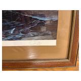 Terry Redlin "Squall Line" Framed Limited Edition Print – Signed & Numbered 724/960 (1980)