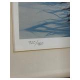 Terry Redlin "The Sharing Time" Signed Open Edition Framed Art Print (1989) - Loose Frame