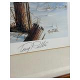 Terry Redlin "The Sharing Time" Signed Open Edition Framed Art Print (1989) - Loose Frame