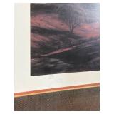 Terry Redlin "Morning Warm-Up" Signed Open Edition Framed Art Print (1986)