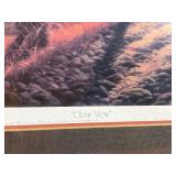 Terry Redlin "Morning Warm-Up" Signed Open Edition Framed Art Print (1986)