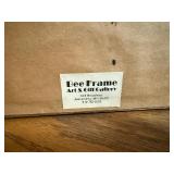 Framed & Matted "The Sharing Season" Winter Landscape Print