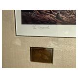 Terry Redlin Signed Limited Edition 57/200 "Conservation" Print with 1981 MN Waterfowl Stamp & Medallion