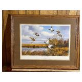 David Maass "Greenhead Country" Signed Open Edition Framed Art Print