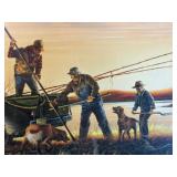 Terry Redlin Signed COA Framed Lithograph "The Conservationists" Low # 523/29500