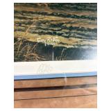 Terry Redlin "Harvest Moon Ball" Signed & Numbered Print 4791/9500 COA Framed