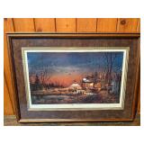 "Welcome to Paradise" Limited Edition Signed Terry Redlin Framed Print (2780/14500)