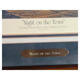 Terry Redlin "Night on the Town" Signed & Numbered Limited Edition Framed Print (COA)