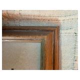 Southwestern Desert Village Landscape Art Print – Professionally Framed Under Glass