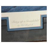 Ted Blaylock Signed Limited Edition Lithograph "Bring up a Grandchild" COA